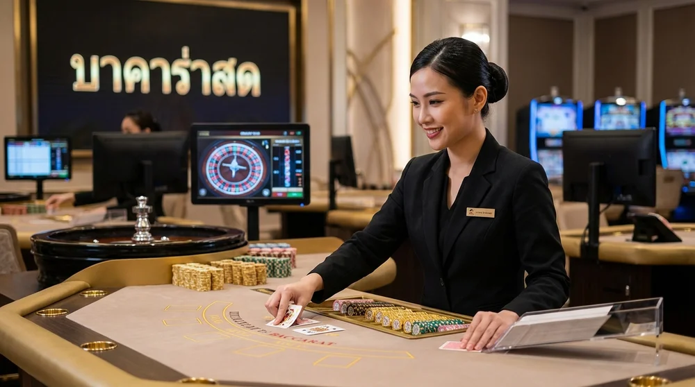 คาสิโนสด IB888 บาคาร่าออนไลน์ ถ่ายทอดสดจากสตูดิโอ